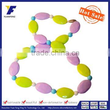 baby teething beads in bulk with bpa free food grade silicone beads