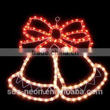 Led Rope Light Bell Christmas Motif Light photo-3
