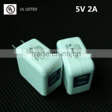 UL LISTED Dual USB Foldable Quick Charge 2.0 Wall Charger photo-5