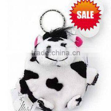 Soft ox animal plush coin bag