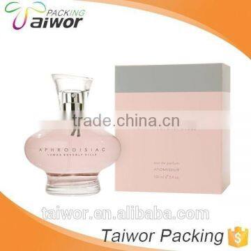 Special paper hot stamping empty perfume boxes, perfume gift boxes