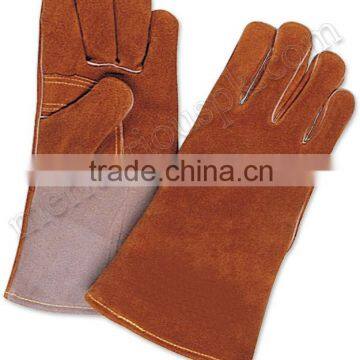 Heat Protection Leather Welding Gloves