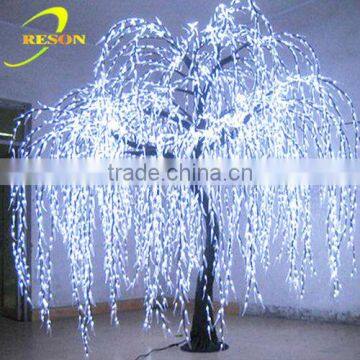 Hot-sale weeping willow garden decorative led tree