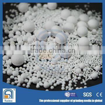 alumina catalyst bed support media