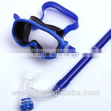 Free diving snorkel dive mask/diving mask snorkel/mask and snorkel set for kids