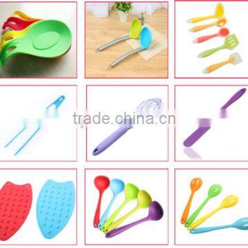 Premium Silicone Baking Set, Silicone Kitchen Tools, Kitchen Cooking Utensil Set With Hygienic Solid Coating - Spatulas, Spoon photo-3
