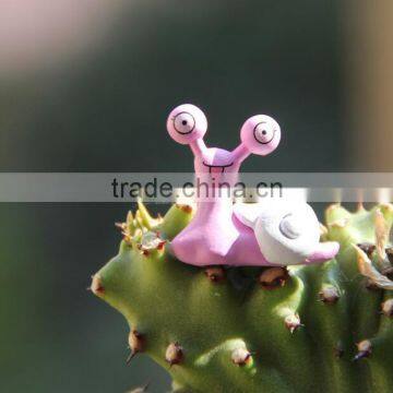 462697 Gifts & Crafts Resin Crafts Micro Landscape Resin Ornament Of Snail Decorations For Bonsai Plants photo-2