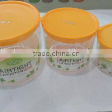 The Short Round Three Piece Plastic Sealed Tank