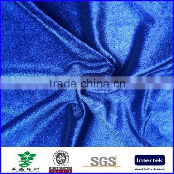 Custom Color Card Spandex Polyester Fabric Velvet photo-2