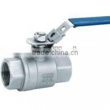 two-pieces thread Ball Valve