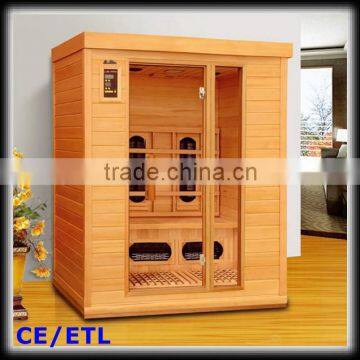 Factory price wooden indoor sauna room portable sauna