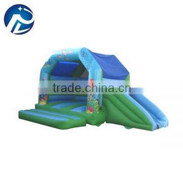 new stype inflatable bounce house with slide for sale