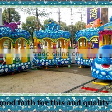 Most Attractive for Kids Elephant Train Track 14seats for Sale photo-6