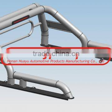 Stainless Steel Roll Bar with light for D-MAX 2007-2012