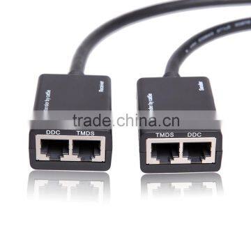 35M Extender HDMI Over Cat5 Cat6 Cable up to 35M HDMI Extender 1080p With Exquisite Appearance