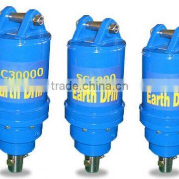 High quality earth auger/auger drive mounted by excavator, backhoe loaderr