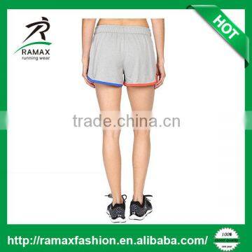 Ramax Custom Womens 100% Polyester Plain Loose Fit Sports Sweat Gym Shorts photo-3