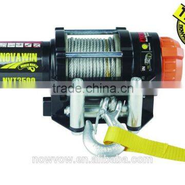 ATV UTV Mini 12V Electric Portable Winch NVT3500 3500lbs