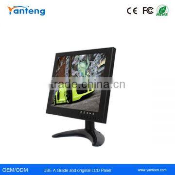 9.7inch LCD Car CCTV monitor with IPS screen and industrial metal casing