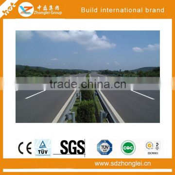 Road safety barrier, traffic safety facilities, waveform galvanized fence panels