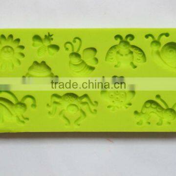 Insets Shape Silicone Fondant Mould