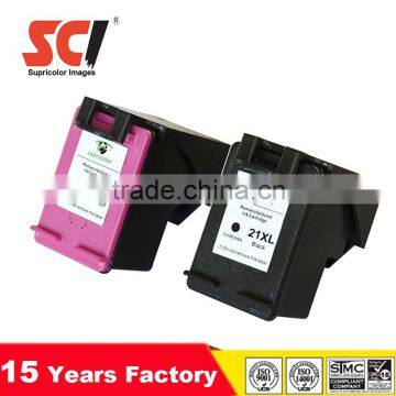 21 22 remanufcturer printing ink cartridge for printer D2360 F380 PSC1410 DJ3940