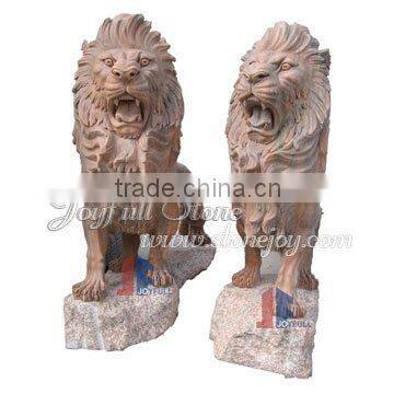 Natural Marble Lion Statues