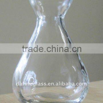 mini clear glass cup bottle