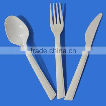 disposable cheap plastic cutlery medium weight plastic cutlery