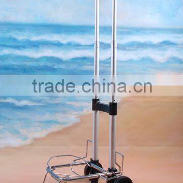 shopping cart with swivel rubber wheels