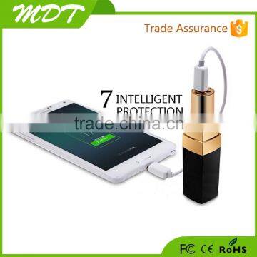 Top selling factory price aa battery power bank 2600mah power bank mirror portable power bank removable battery