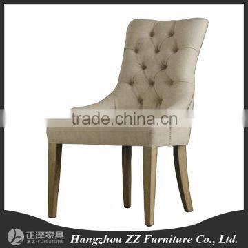 decorative wooden upholstery chair for dining room