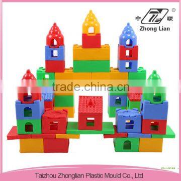 High quality educational children plastic toys kids building block