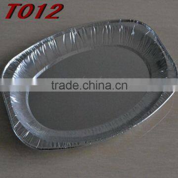 13A oval aluminum foil tray T012