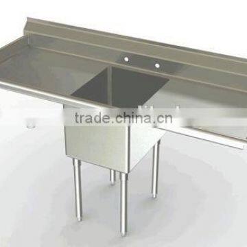 One Compartment Hospital Stainless Steel Sink