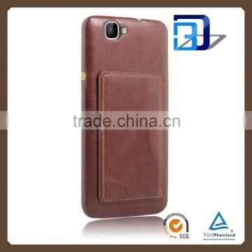 Manufacturer Wholesale Flip PU Leather Back Wallet Card Pocket Kickstand Cover For Wiko Rainbow 4G Fast Delivery photo-4