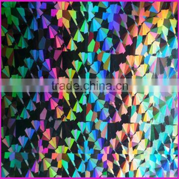 both side Corona treatment BOPP holographic cold lamination roll film