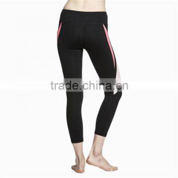 Newest Design 2016 Active Sports Wear Wicking Dry Fit Yoga Leggings Sexy Women Sports Leggings photo-2