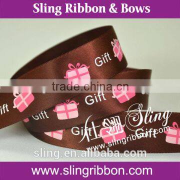 Printed Ribbon For Wedding Cake Decorations