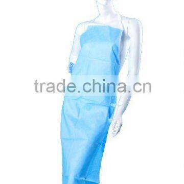 Disposable hospital LDPE apron