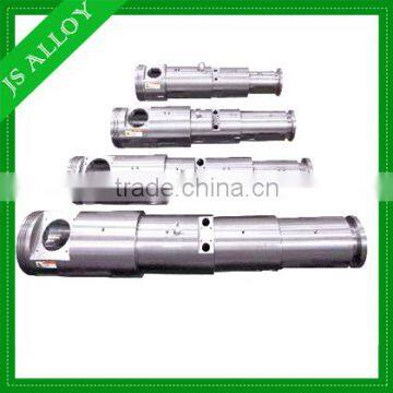 50/105 Conical Twin Counter Rotating Screw Barrel for extruder