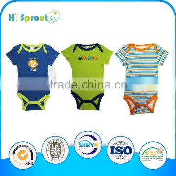 Wholesale newborn baby cotton romper colourful and soft