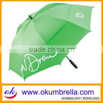 Arc 60'' *8K Windproof Double Canopy Golf Umbrella Green Umbrella OKG61