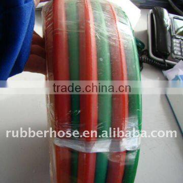 Twin welding rubber hose