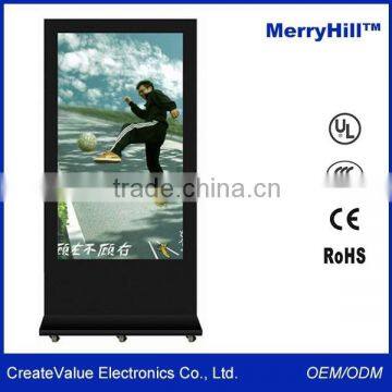 Full HD IP65 Grade 42 Inch Floor Standing Outdoor Advertising LED Display Screen photo-3
