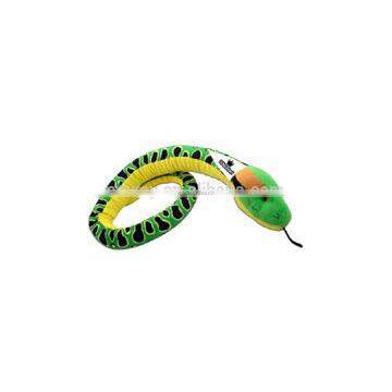 custom logo imprinted embroidery plush stuffed soft Anaconda Snakesss beanbag mascot t-shirt bandana bib tie ribbon animal toys