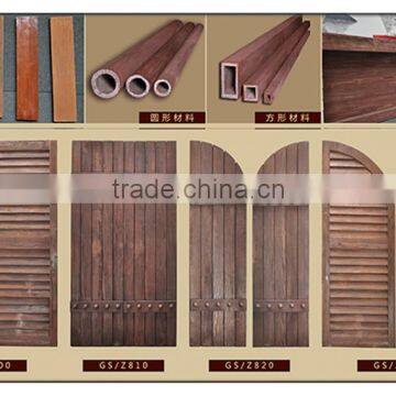 Wood-imitation building roofing panels