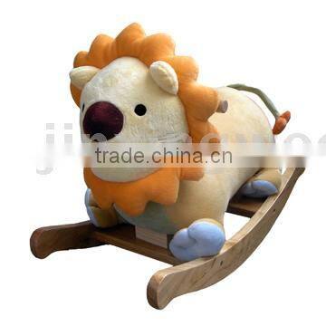 [factory]plush rocking animals/wooden rocking animals/