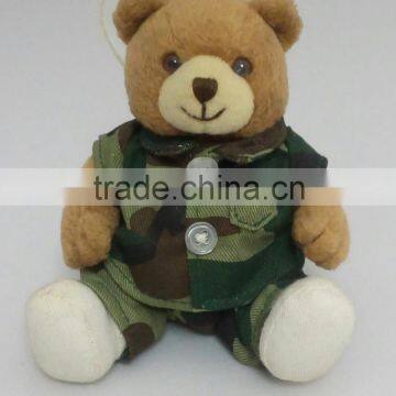 Plush Bear with Camouflage