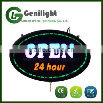 Top Value Eye Catching Flashing LED Ice Cream Open Neon Logo Sign photo-3